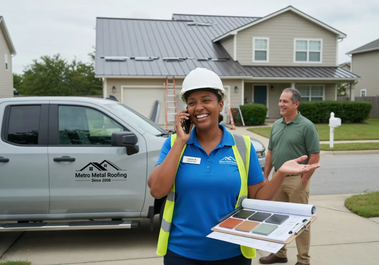 Storm Damage Metal Roof Repair in Mound City, KS